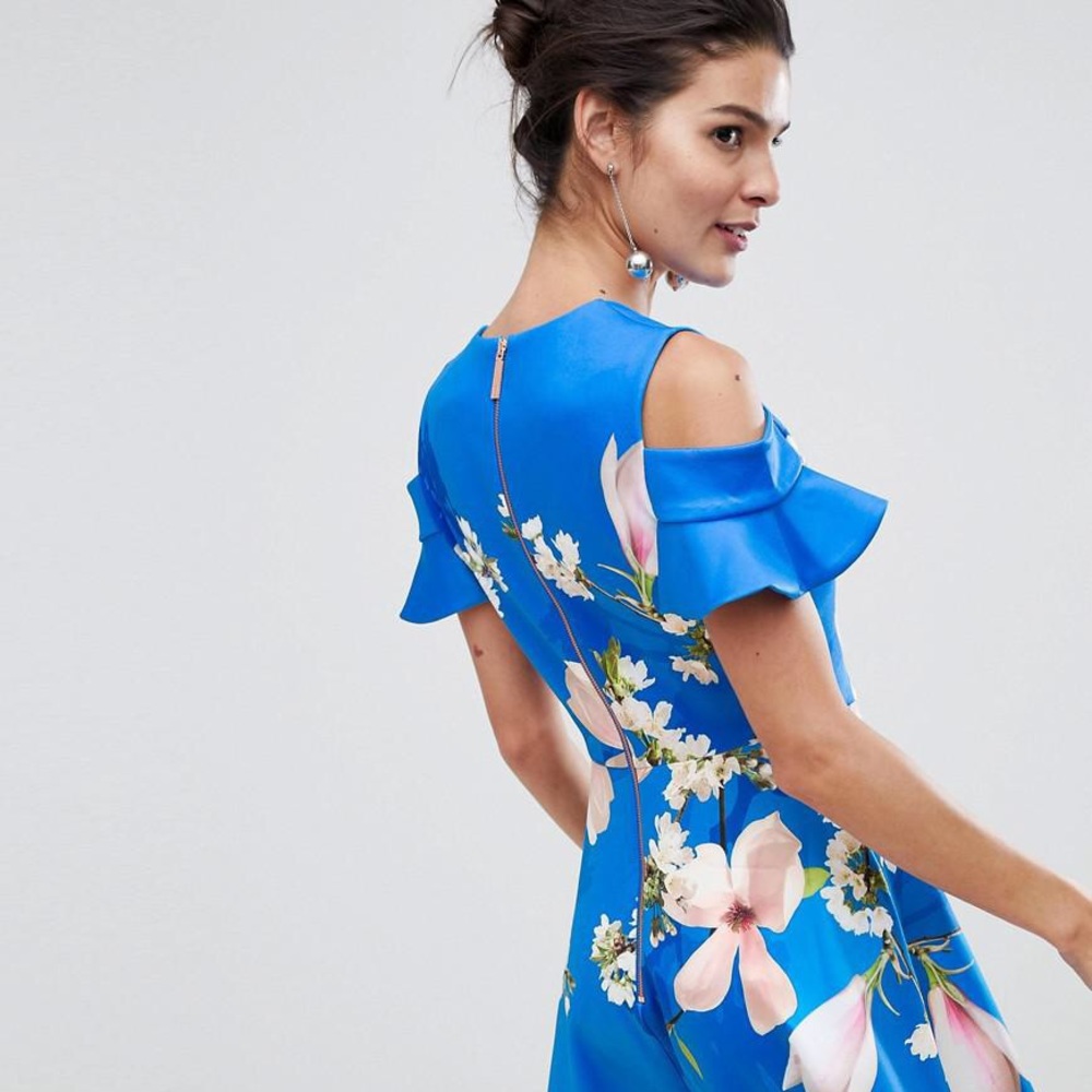 Amber Harmony Cold Shoulder Dress - Picture 7 of 8